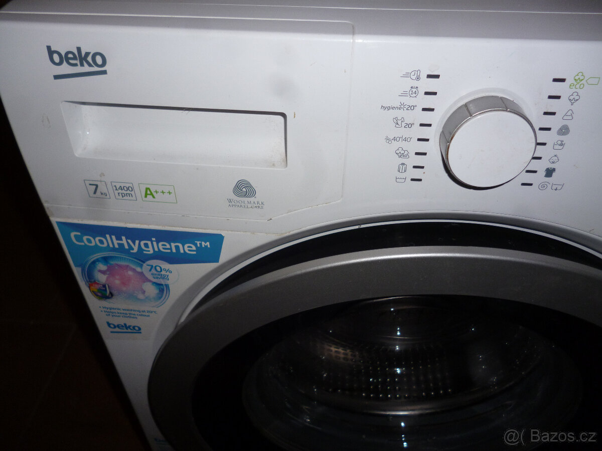 pračka beko A+++,na 7 kg, 1400 ot. - 2