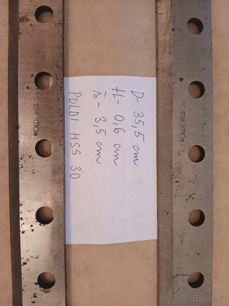 Hoblovací nože HSS 30 - 2