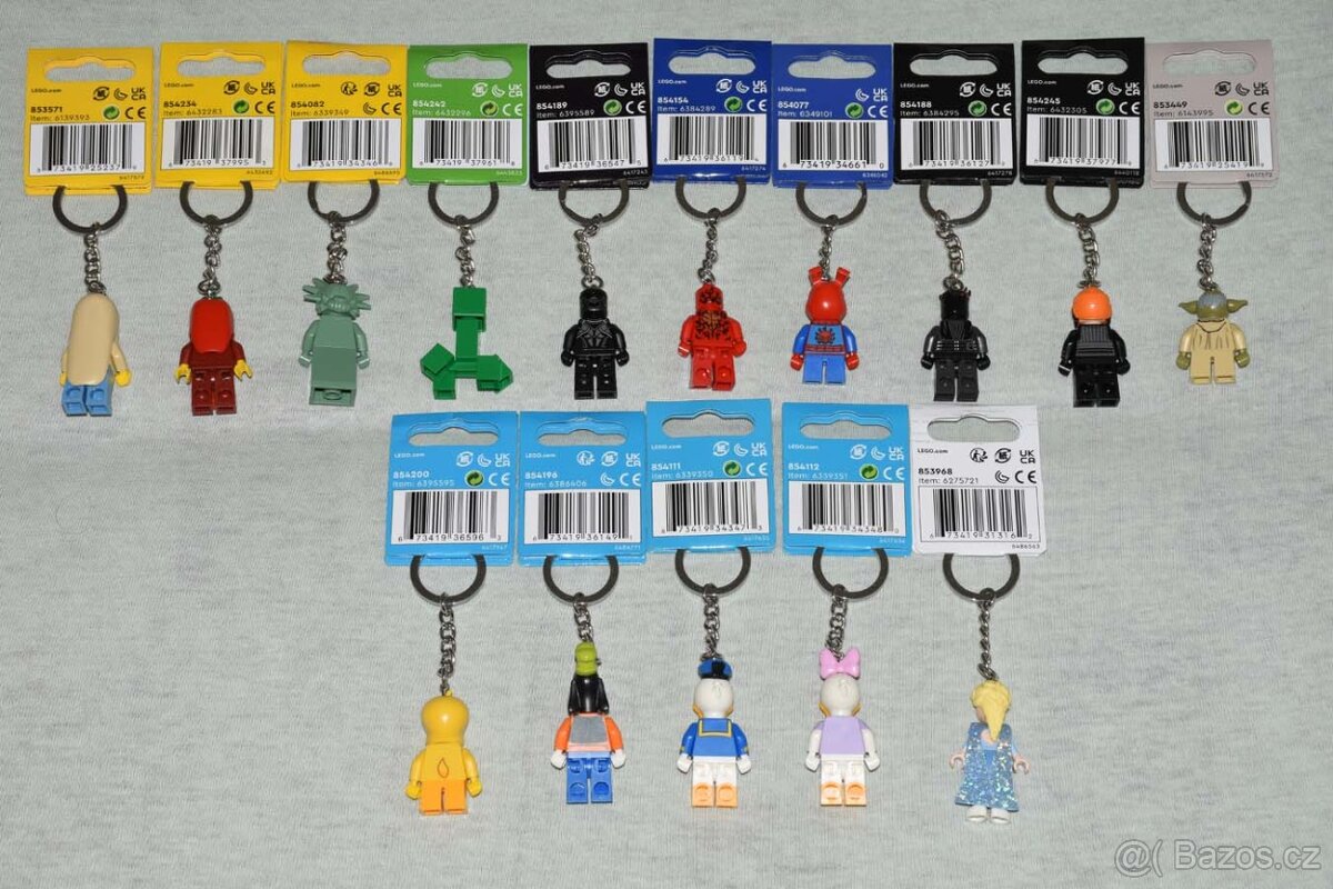 Lego Přívěsky na Klíče - 2