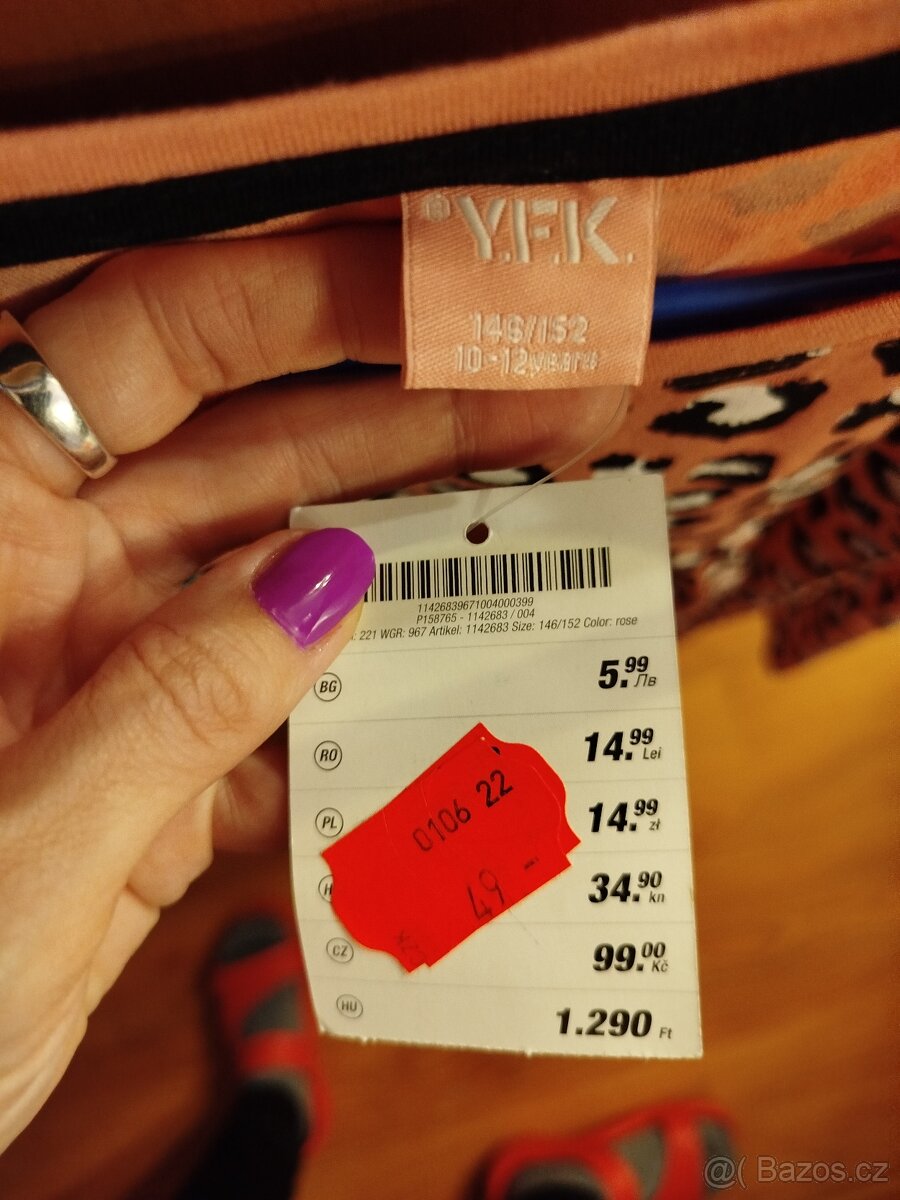 Nové dívčí šaty Y.F.K. 146/152 - 2