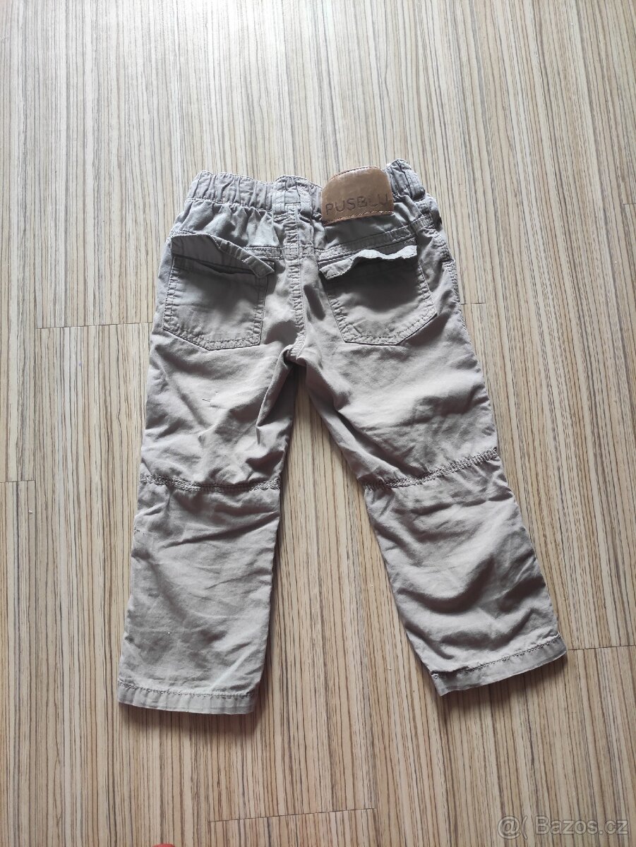 Kalhoty plátěné 92 - 2
