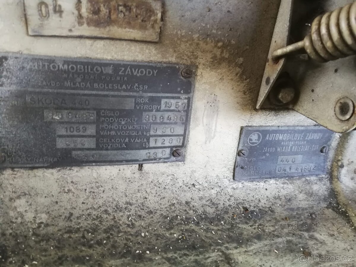 Škoda 440 spartak - 2