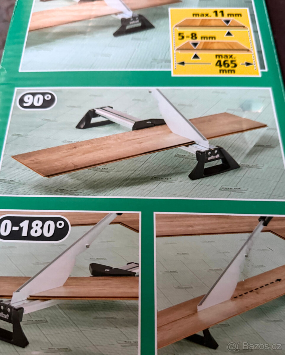 Řezačka laminát. podlah Wolfcraft LC600 téměř nová - 2