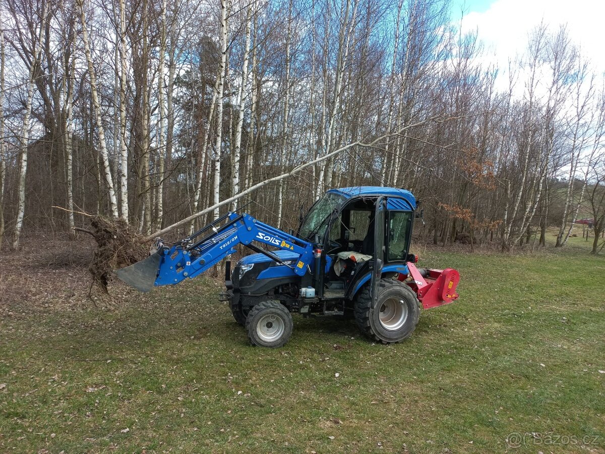 Traktor Solis 26 hydrostat s čelním nakladačem - 2