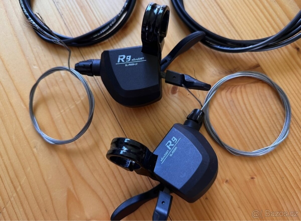 nové řazení microSHIFT R9 – 2×9 rychlostí - 2