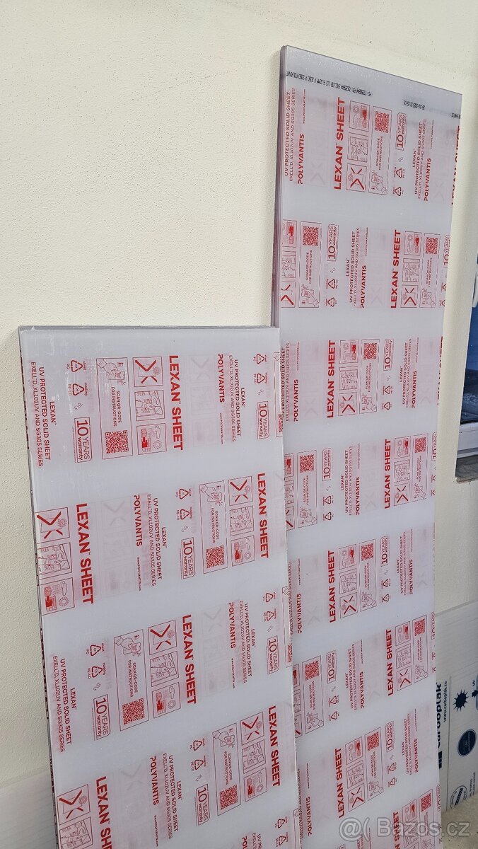 Plný polykarbonát Lexan 6mm - čirý - 2