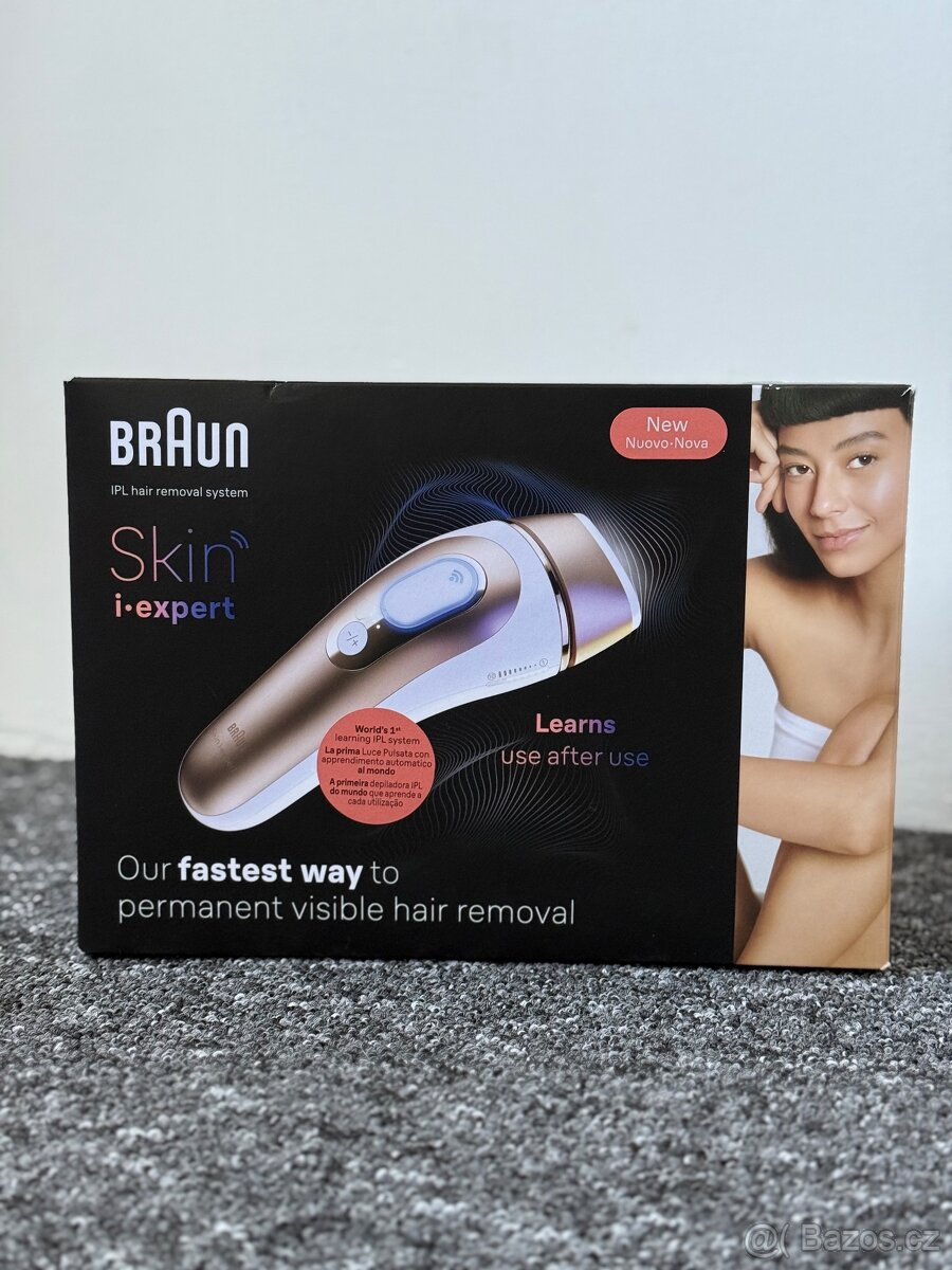 IPL epilátor Braun i-expert v záruce - 2