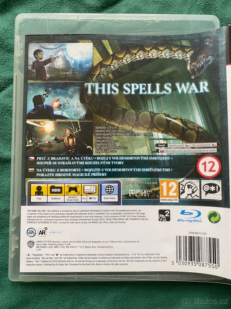 PS3 Harry Potter a Relikvie smrti část 1. - 2