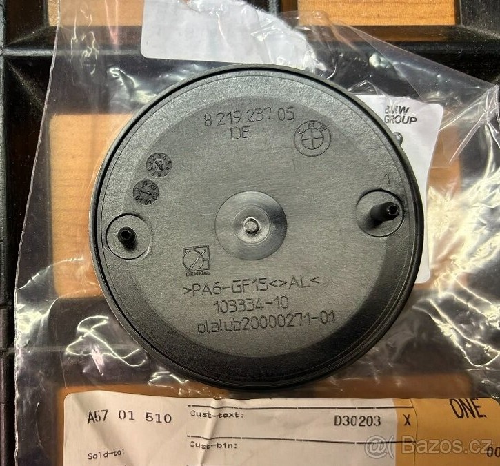 NOVÝ, pouze rozbalený znak BMW 74mm 51148203864 - 2