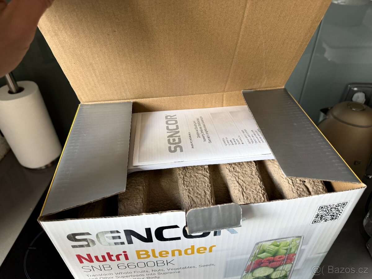 Smoothie Nutri mixér SENCOR SNB 6600BK - 2