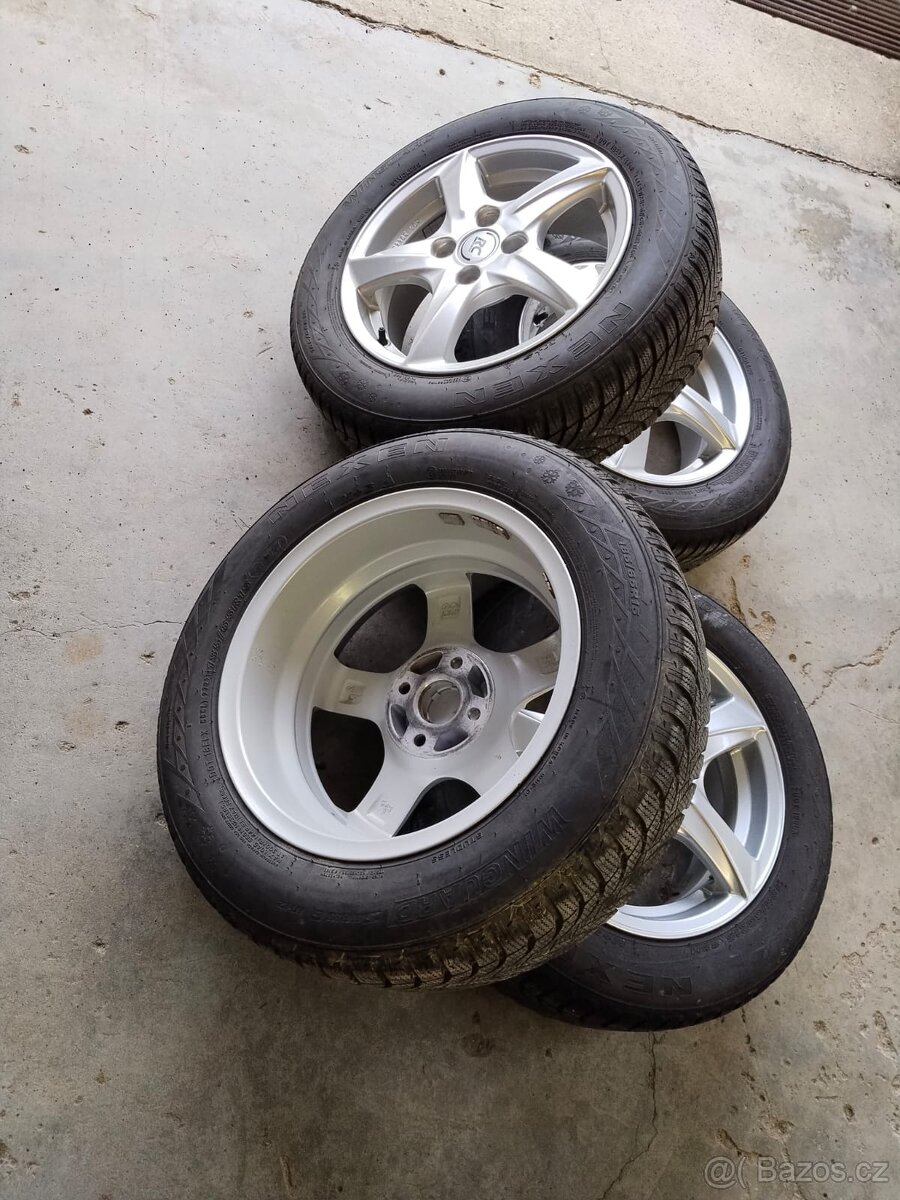 Alu kola + pneu 185/65 R15 - 2