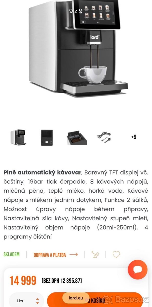 Loed N2 preso - kávovar - 2