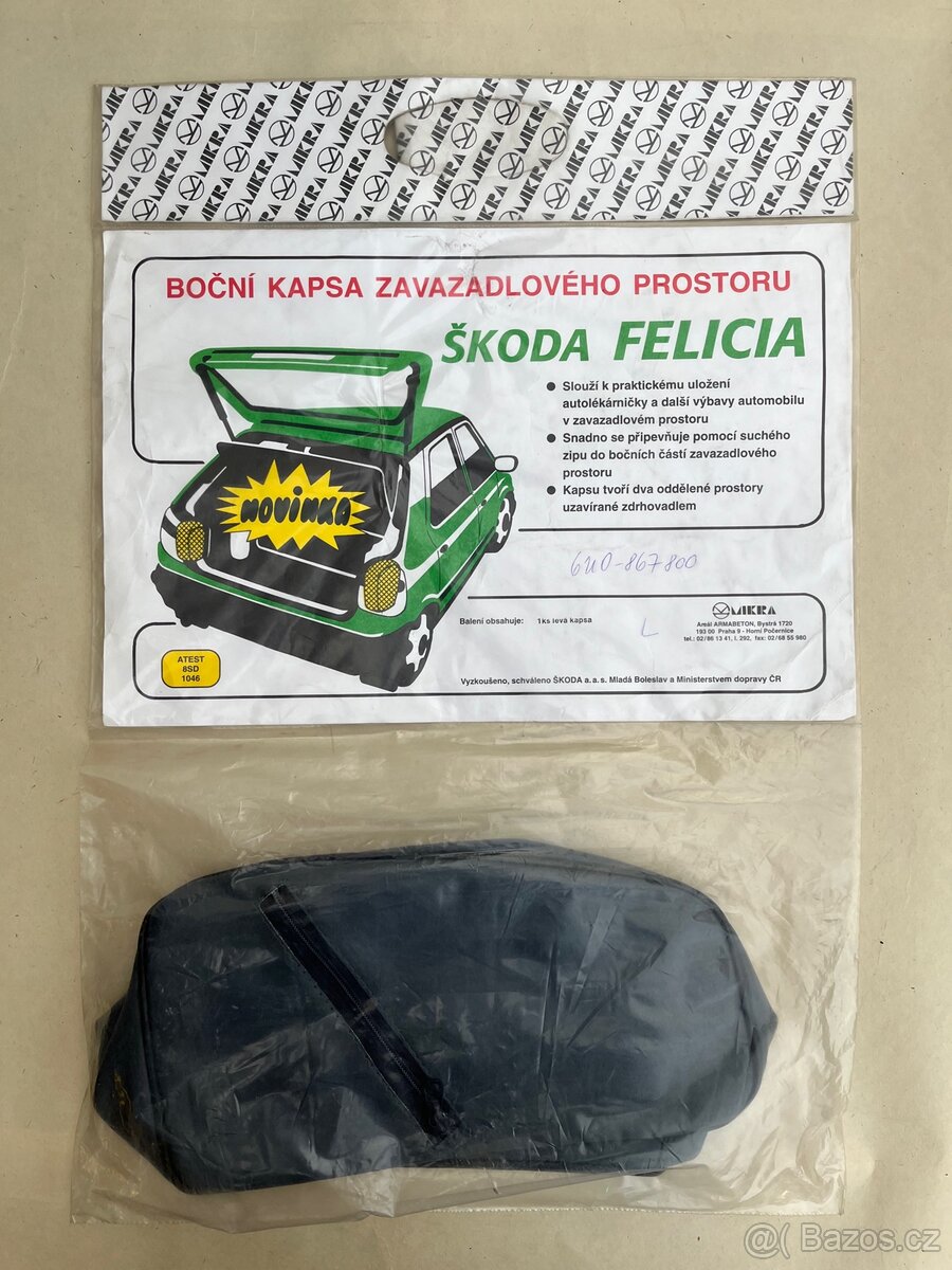 Brašny do kufru Felicia - 2