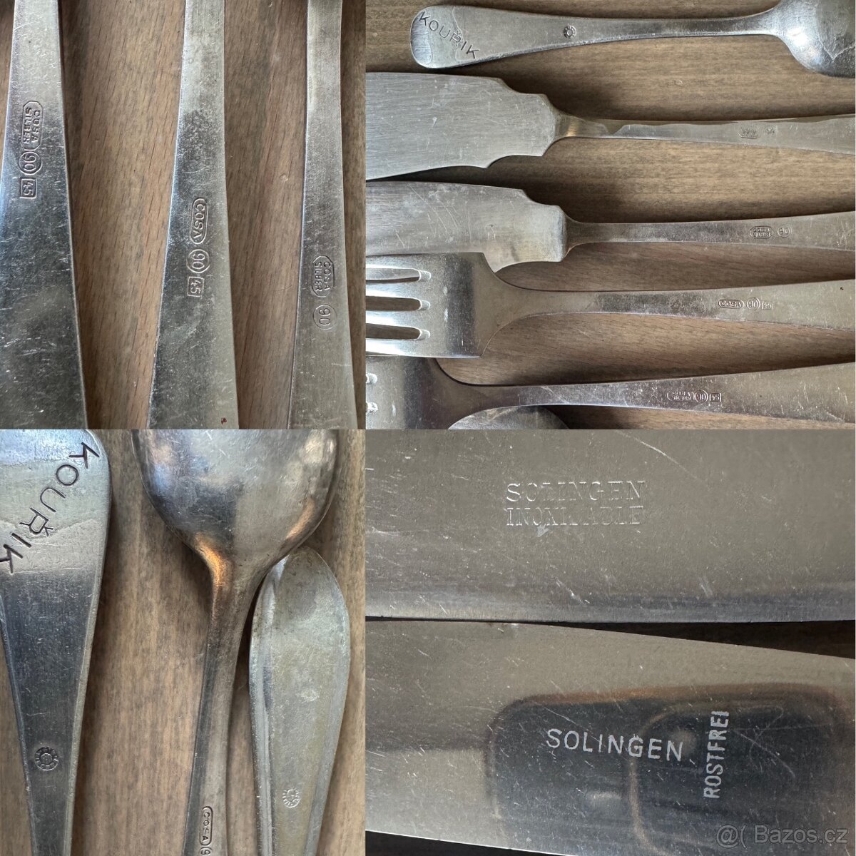 Starožitné příbory - 2