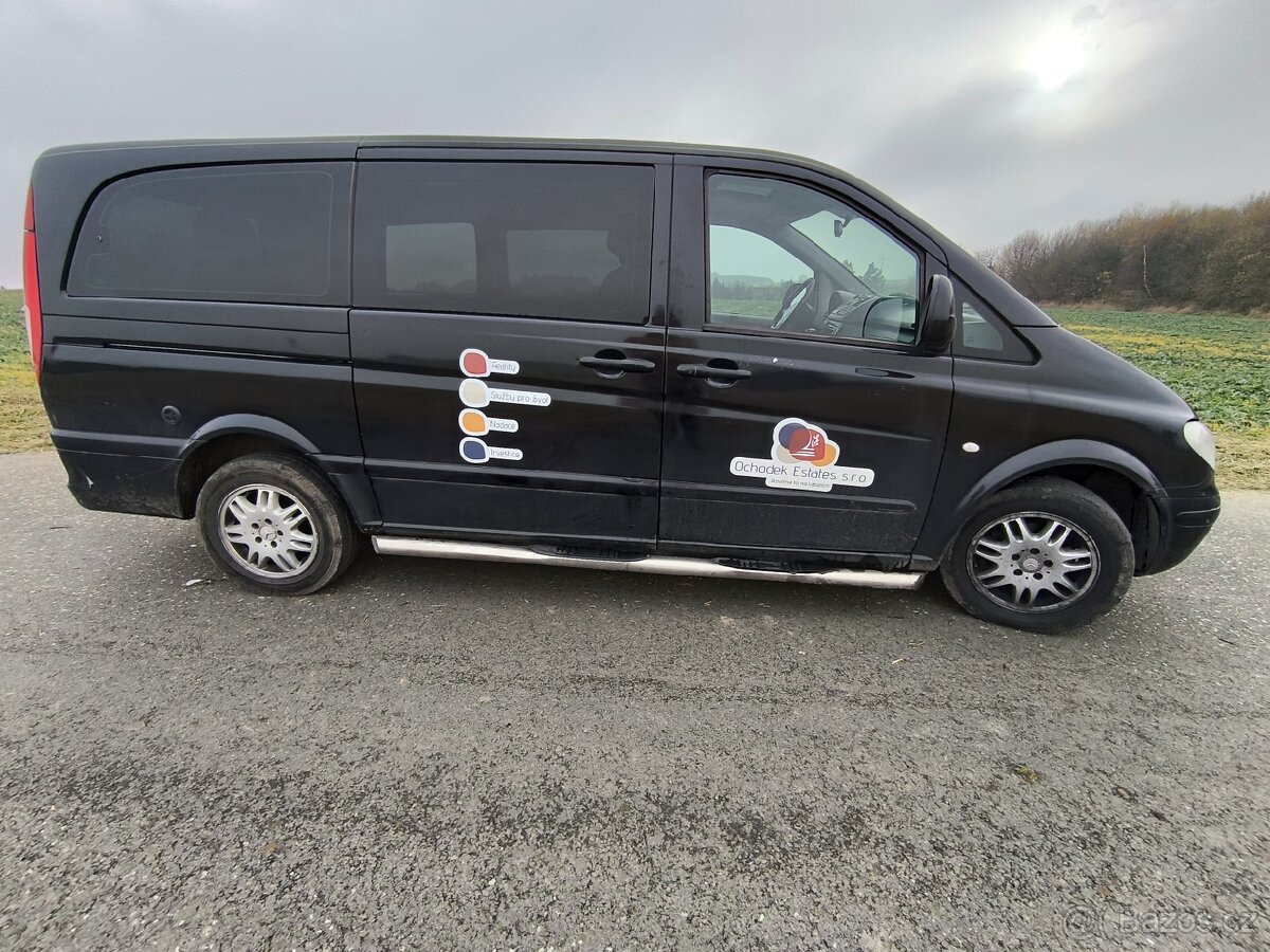 Mercedes Vito/Viano 3.2benzin+LPG 8míst automat - 2