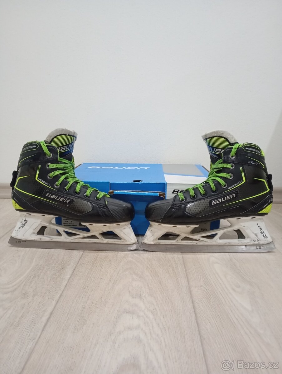 Brankářské brusle Bauer, vel. 4,5 D - 2