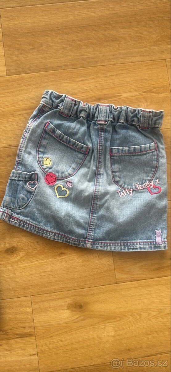 Sukne a tricko - vel. 104-110 - 2