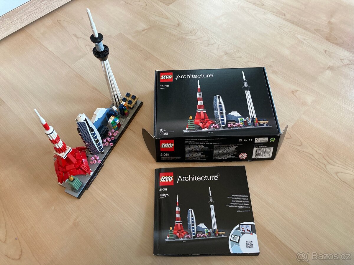 LEGO Architecture 21051 Tokyo postavené kompletní s krabicí - 2