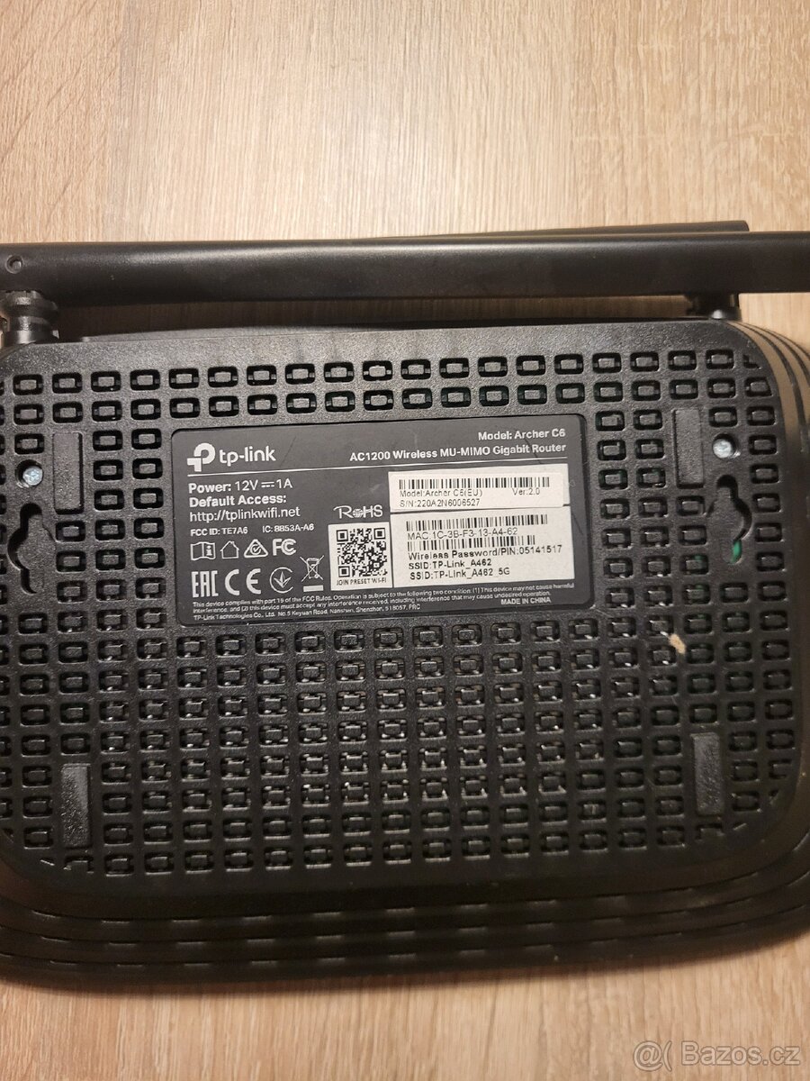 Tp-link Archera C6 WiFi router 5Ghz - 2