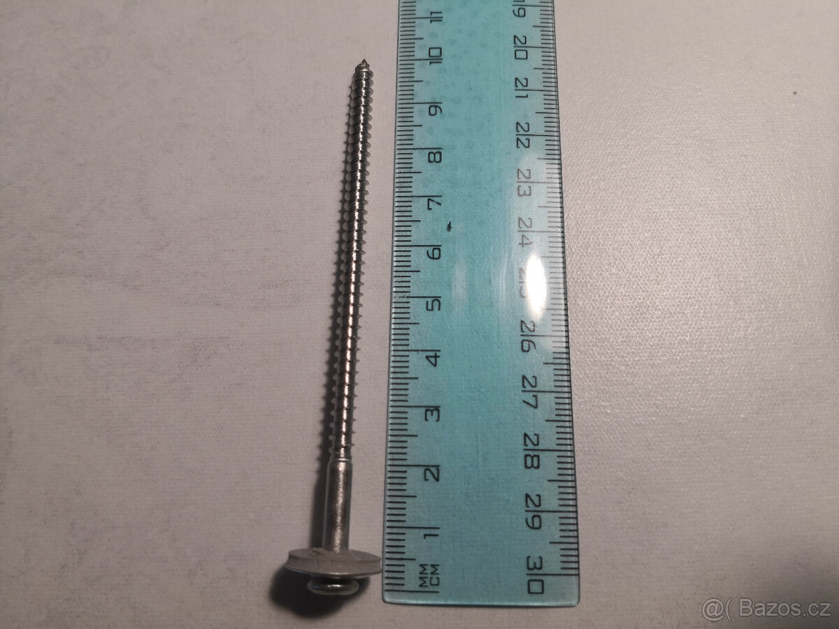 Klempířský šroub (vrut) 4,5 x 100 + EPDM podložka, torx - 2