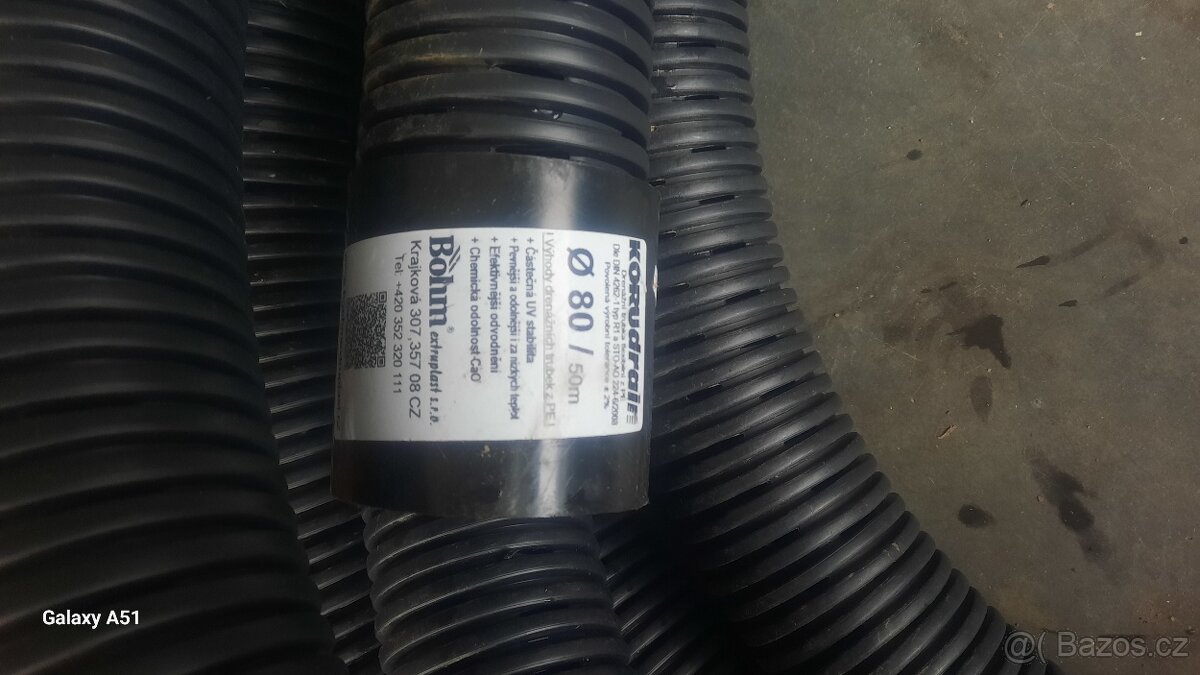 Drenážní trubka DN 80mm - 2