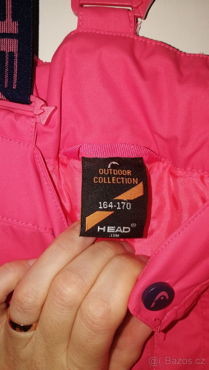 Oteplovačky, lyžařské kalhoty Head. - 2