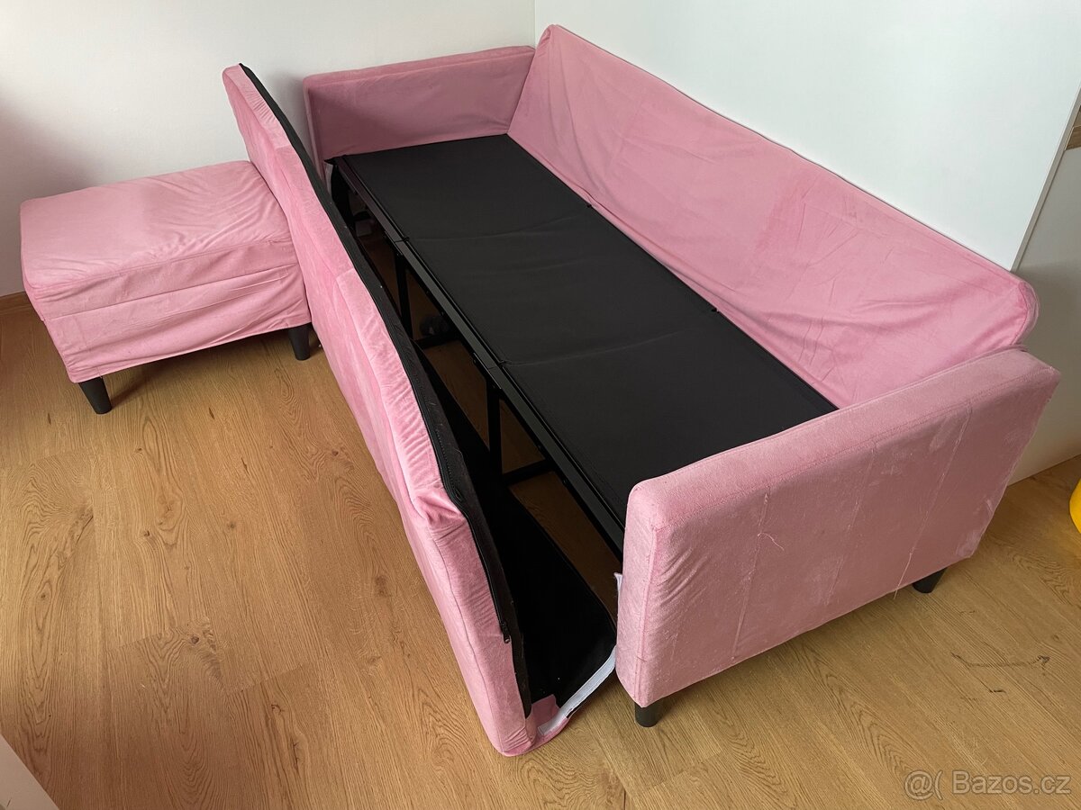 Růžová sedačka - 2