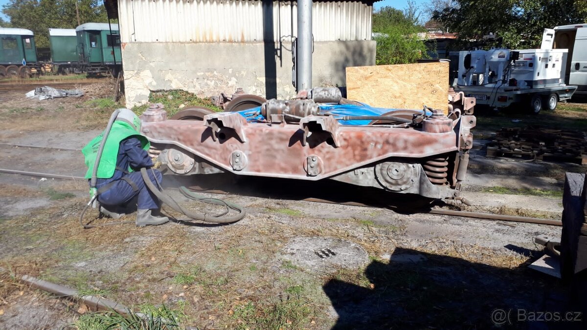 Mobilní tryskání, pískování, čištění povrchů - 2