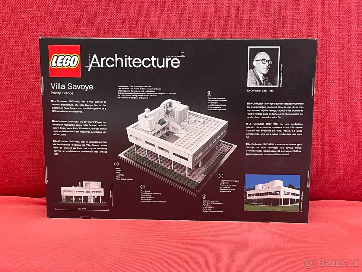 Lego Architecture 21014 Savoye (NEROZBALENÉ) - 2