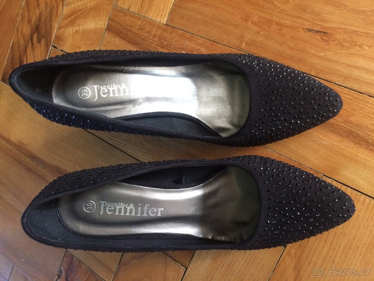 lodičky společenské zdobené, zn. Jeniffer - 2