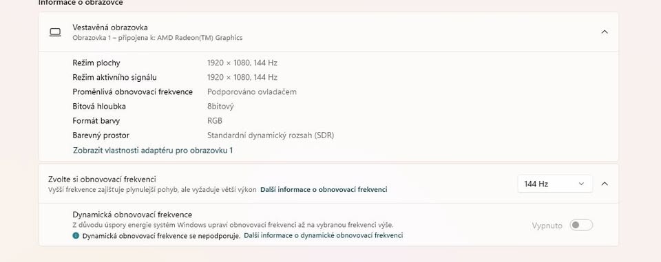 herní notebook HP Victus 16 - 2