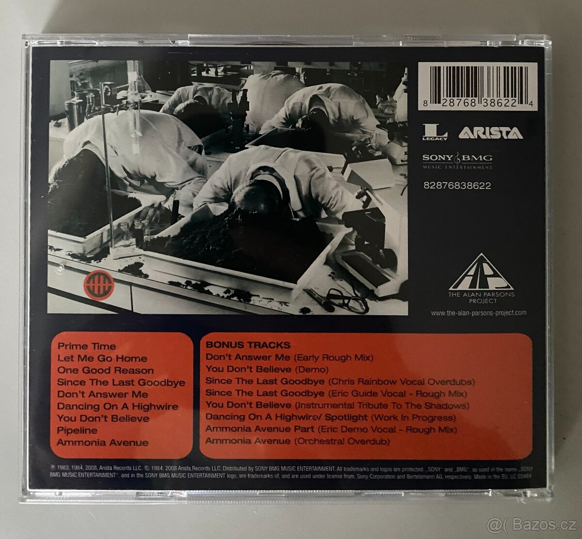 CD The Allan Parsons Project - Ammonia Avenue - 2