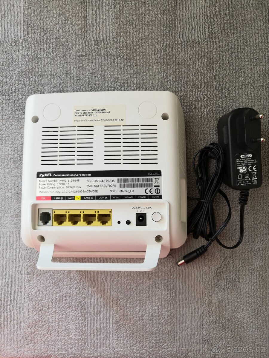 Zyxel router WMG1312 -B30B - 2