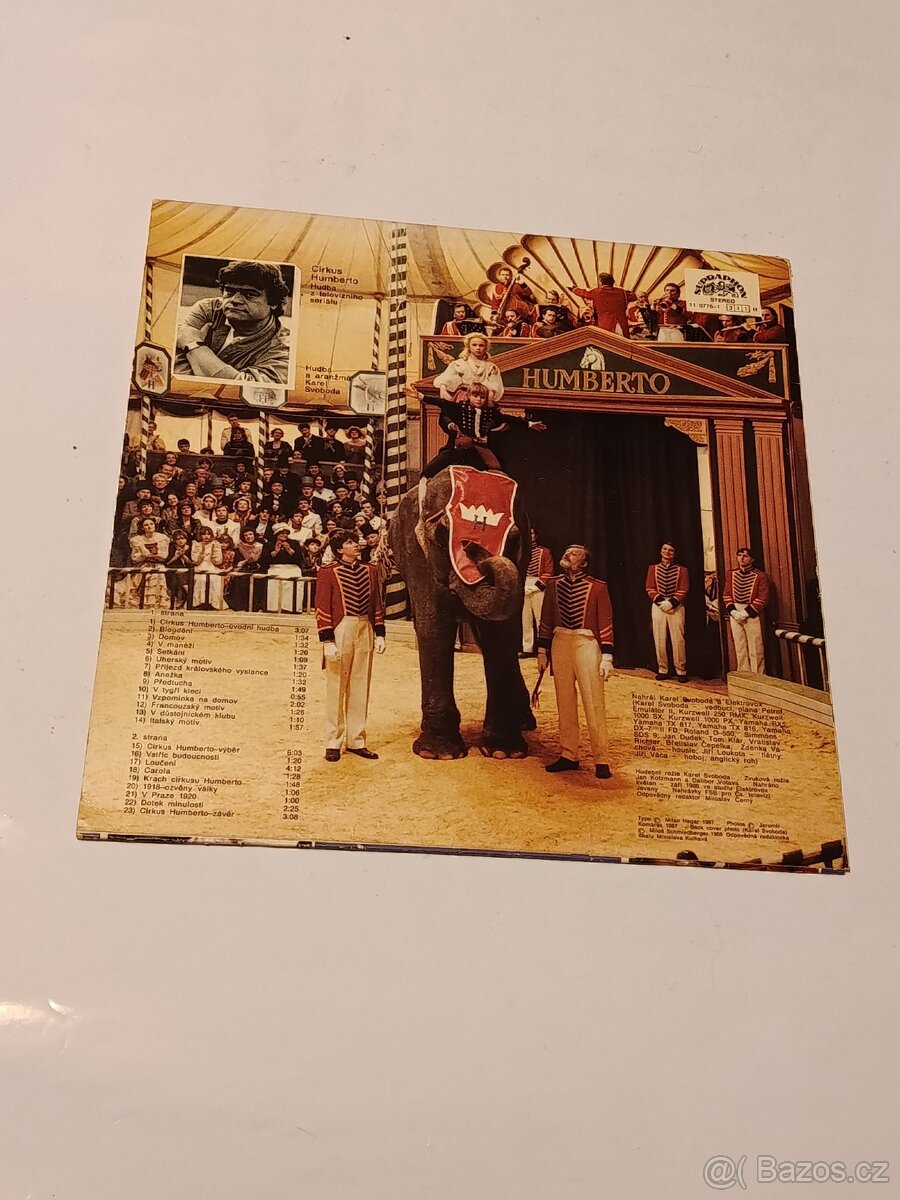 Cirkus Humberto soundtrack Lp - 2