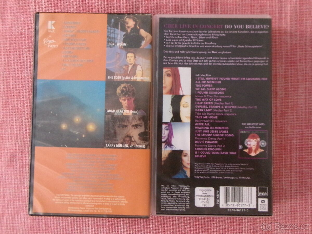 VHS U2, Cher. - 2