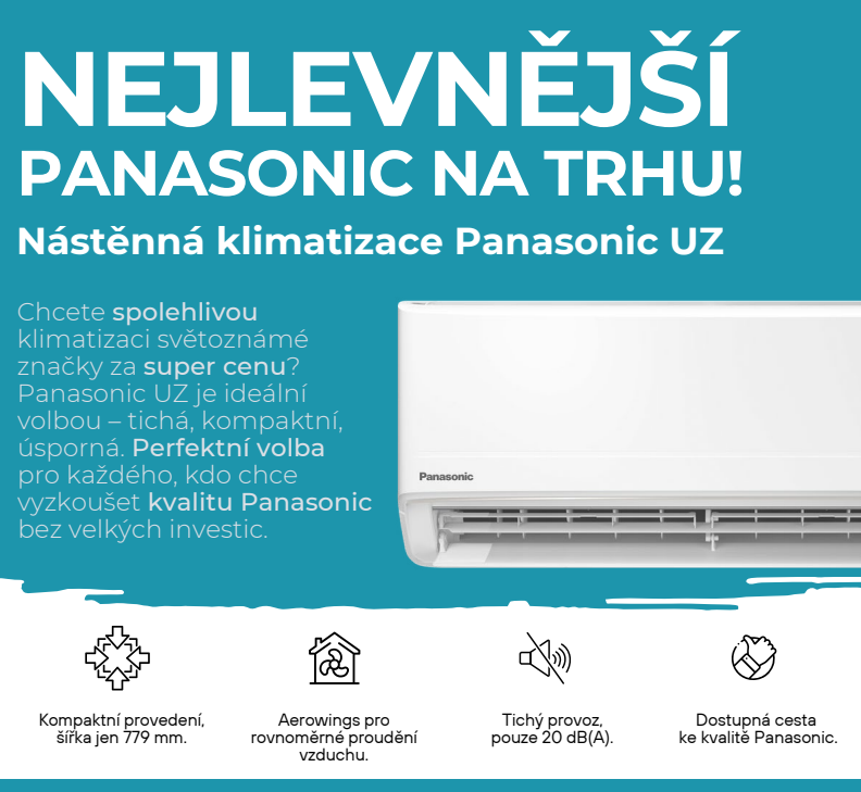 Klimatizace Panasonic 3,5kW - 2