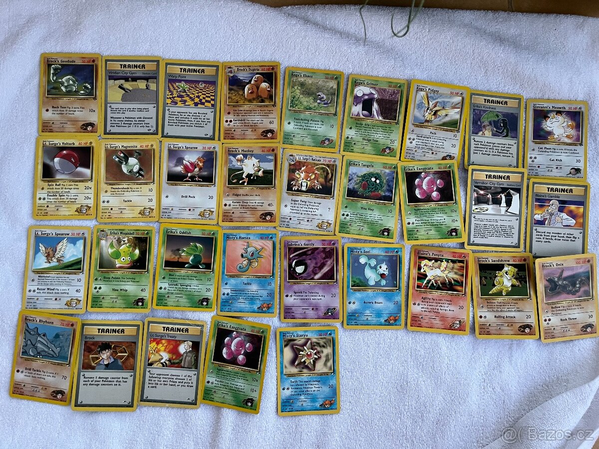 POKEMON KARTIČKY GYM CHALLENGE+HEROES - 2