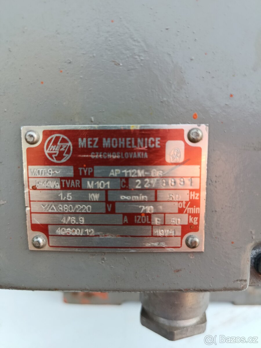 Motor 1, 5kW,710otacek - 2