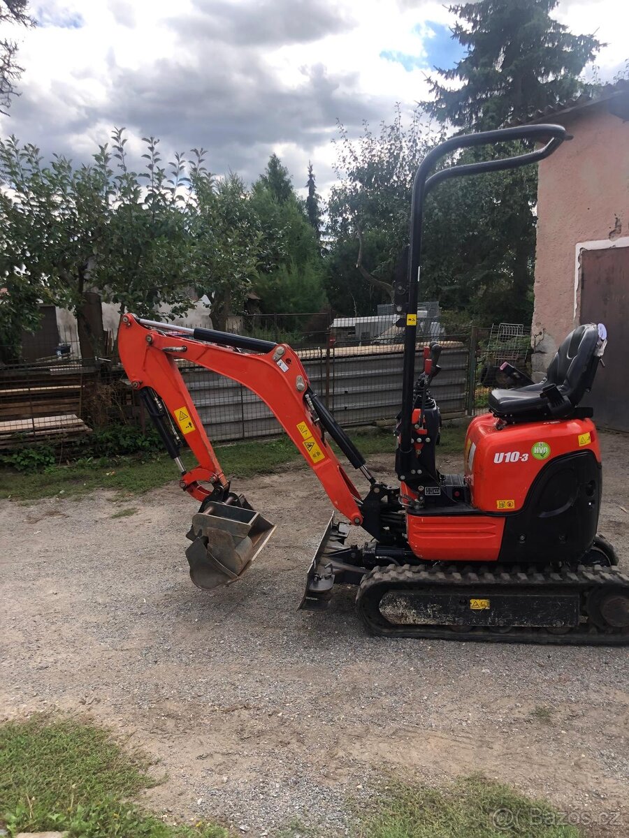 Minibagr Kubota U10 - 2