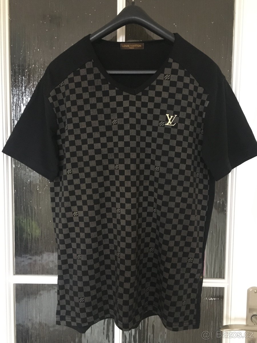 Triko LOUIS VUITTON - Damier Classic Noir - NOVÉ - 2