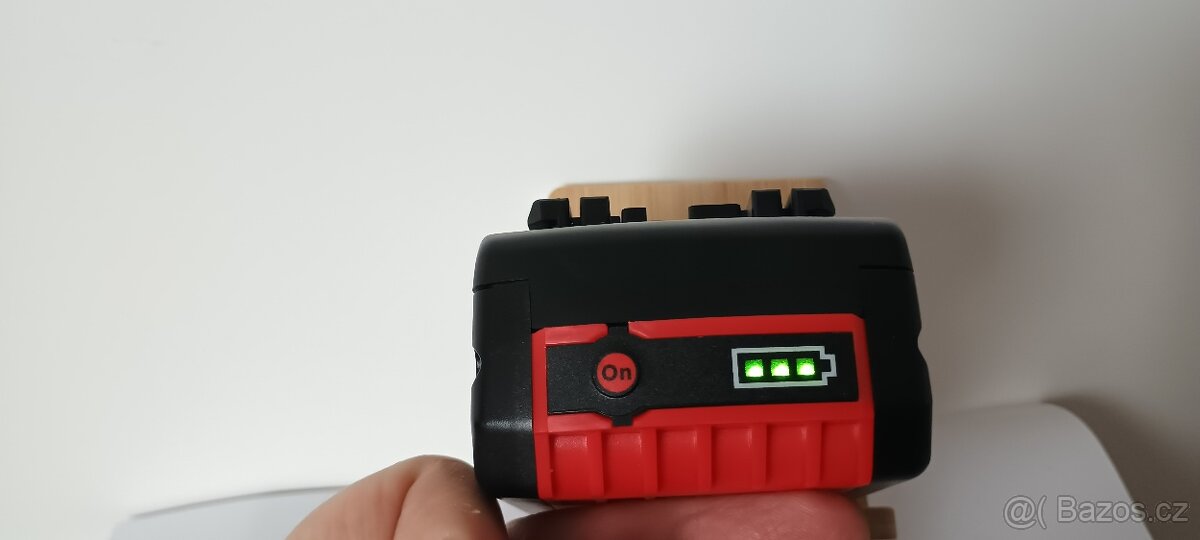 Aku BOSCH 18V 6Ah + protokol měření kapacity - 2