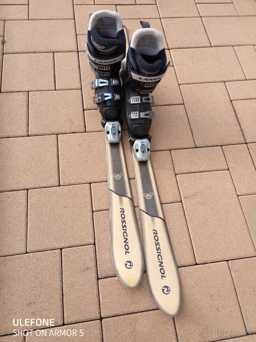 Rossignol 120cm+ boty Lange - 2