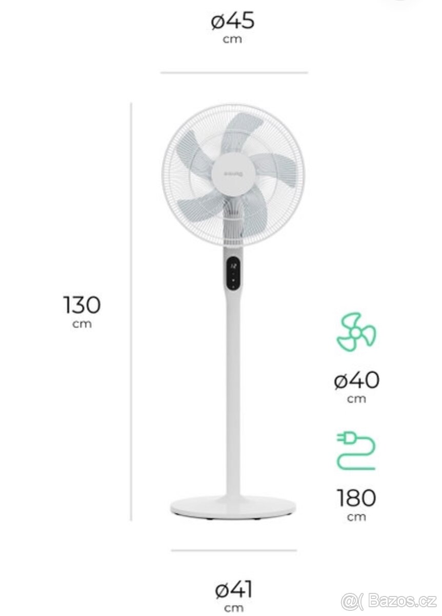 Ventilátor Siguro Silent Wind S470W - 2