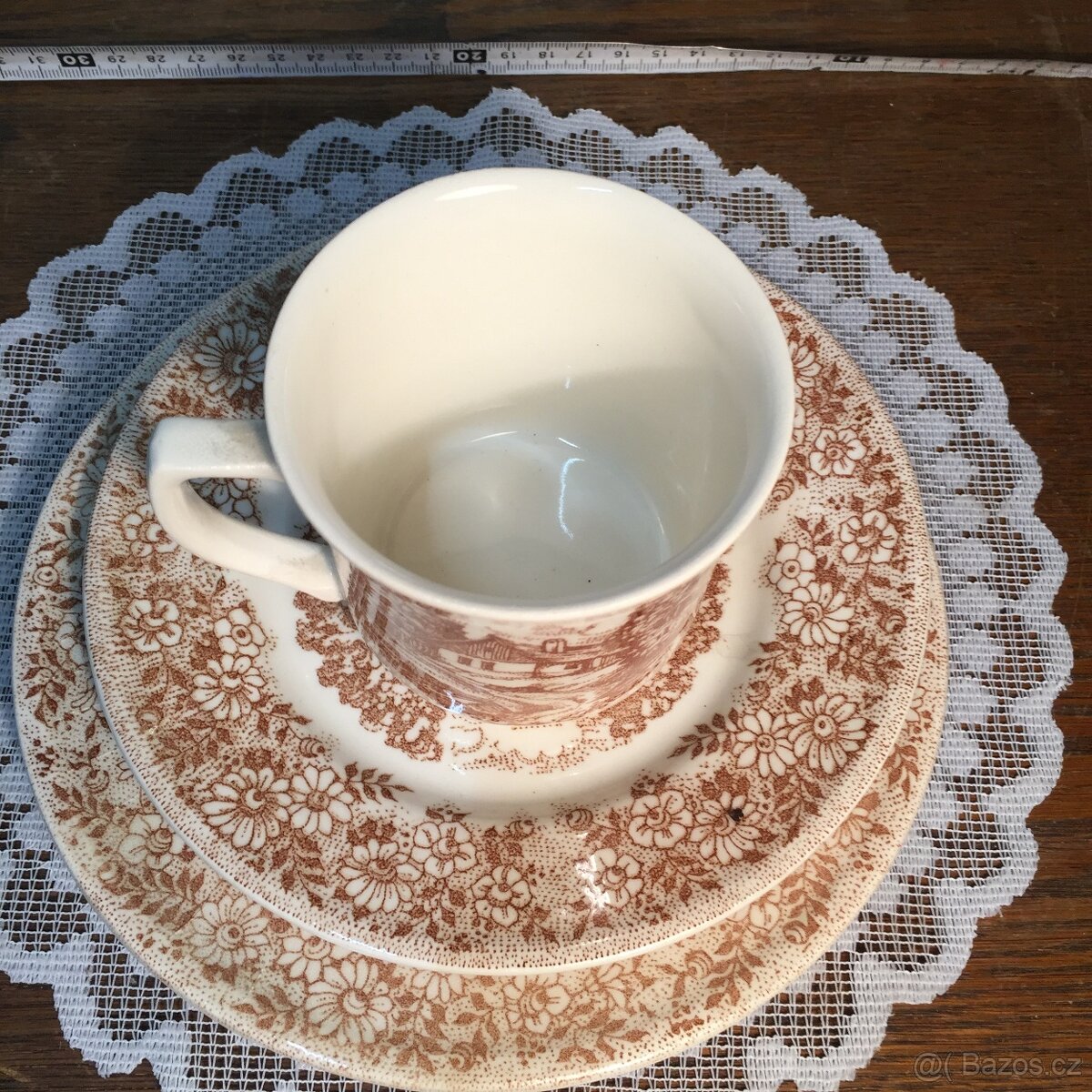 Snídaňová sada Ditmar Urbach talíř šálek podšálek - 2