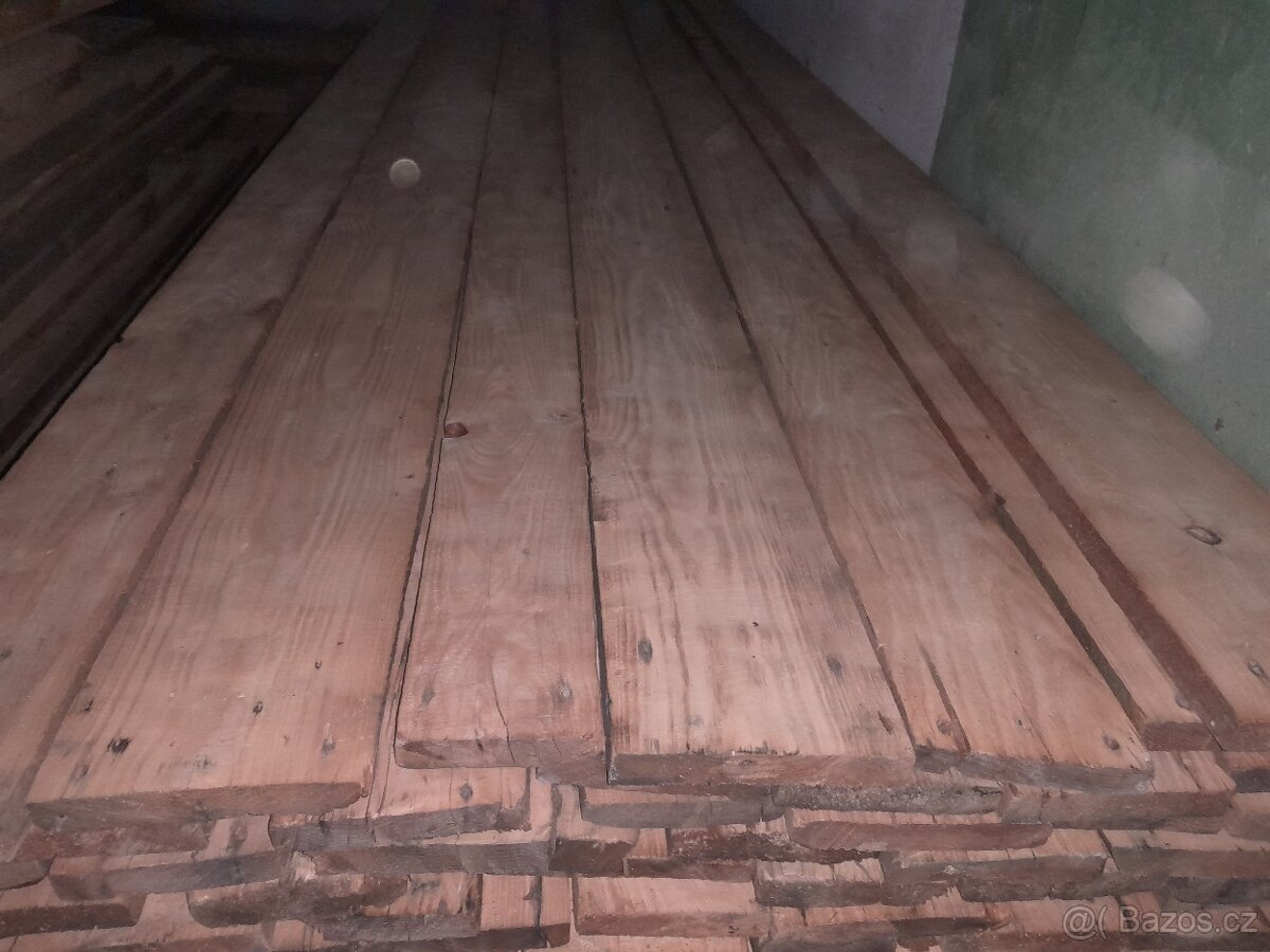 Prodám stará broušená prkna. - 2