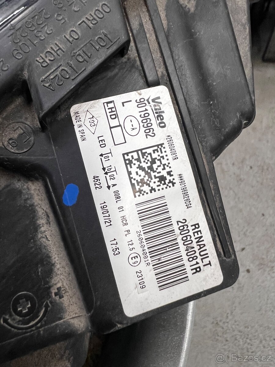 Renault Megane 4 (facelift) levý přední světlomet - 2