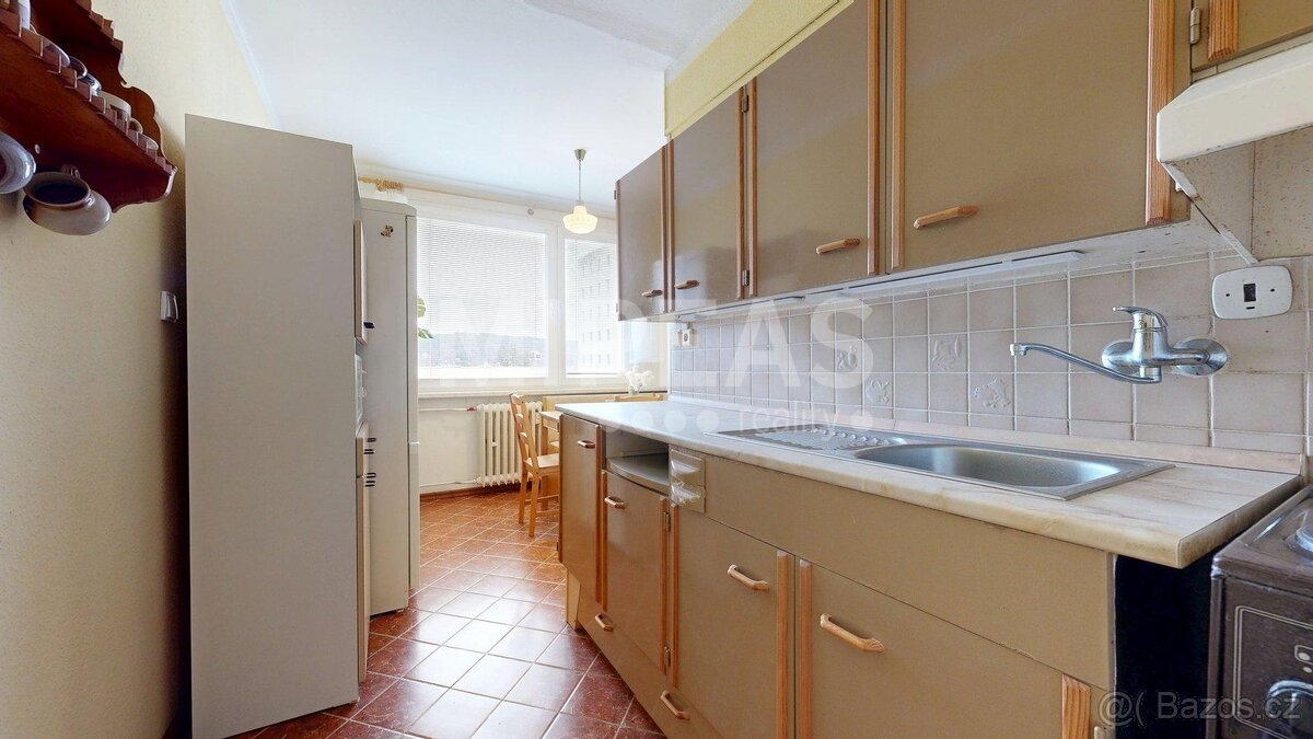 Štětí, prodej bytu 3+1/B, 88 m2, DV. - 2