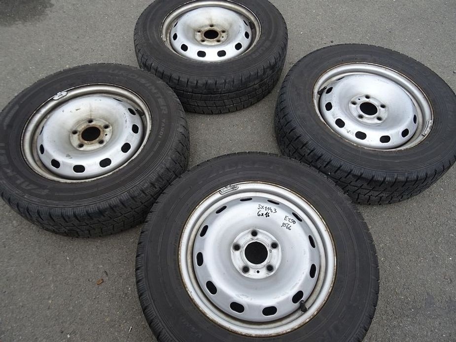 Disky Renault Trafic, Opel Vivaro, 16", 5x114.3,ET 50, zimn - 2