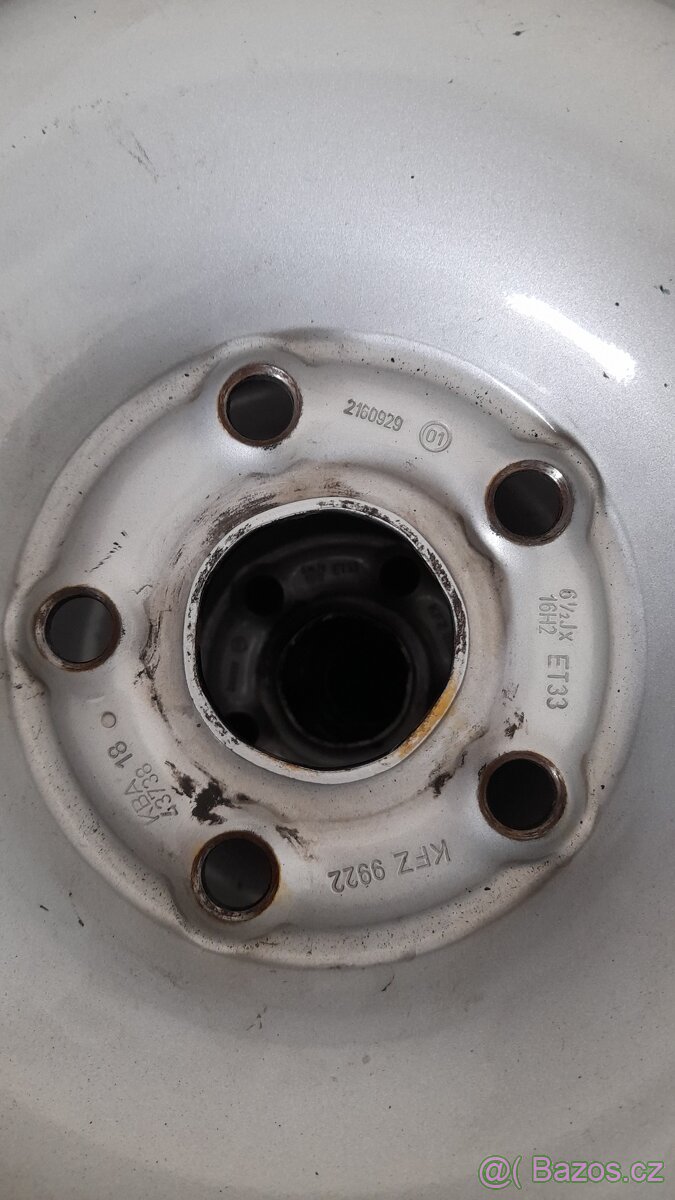 zimní pneu vč. plech. disků 215/65 R16 102H XL - 2