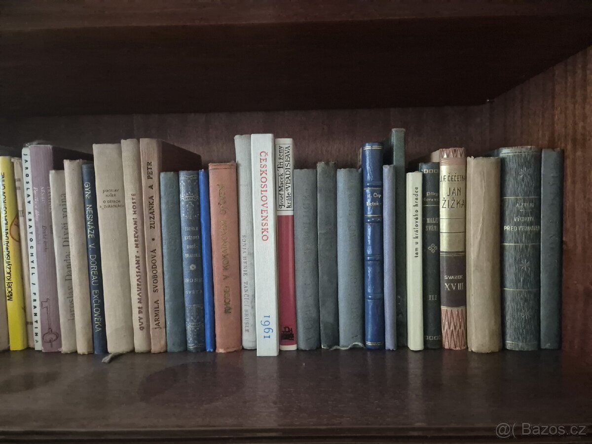 Starší knihy - daruji - 2